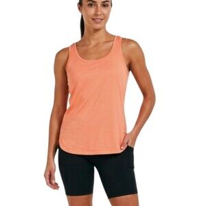Columbia Athletic Tank Top Omni-Wick Advanced Evaporation Orange M Activewear